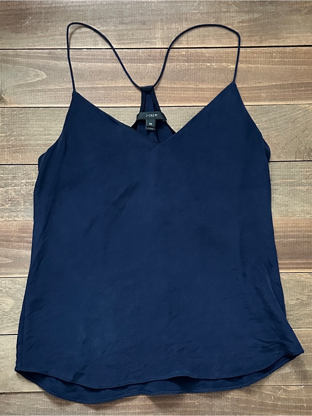 J Crew 100% Silk Camisole
